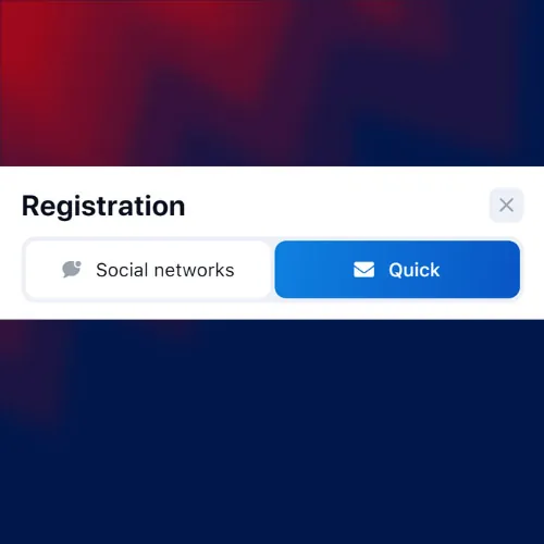 Choose your 1Win registration method