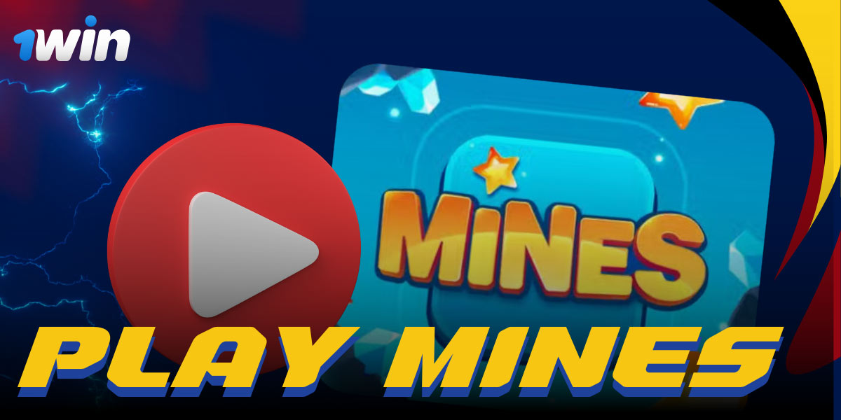 Start playing Mines on the 1Win platform